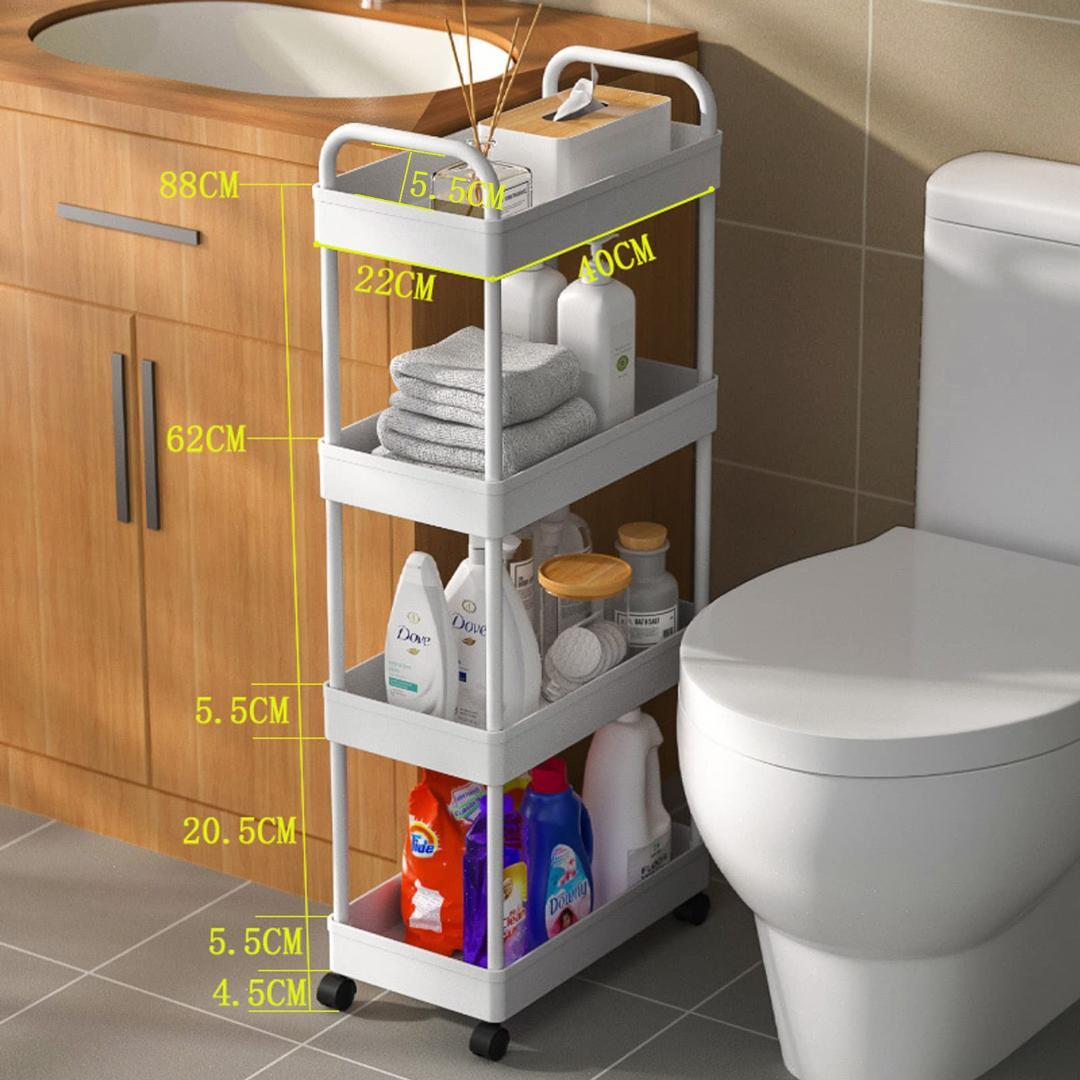 収納ラック 隙間収納 キャスター付き スリム キッチンワゴン