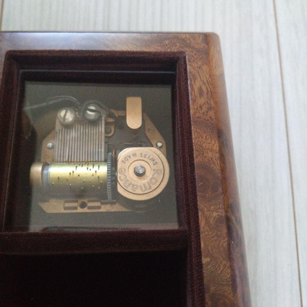 未使用品！スイス製　象嵌アクセサリー小物入れ