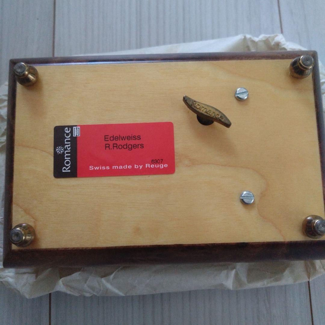 未使用品！スイス製　象嵌アクセサリー小物入れ