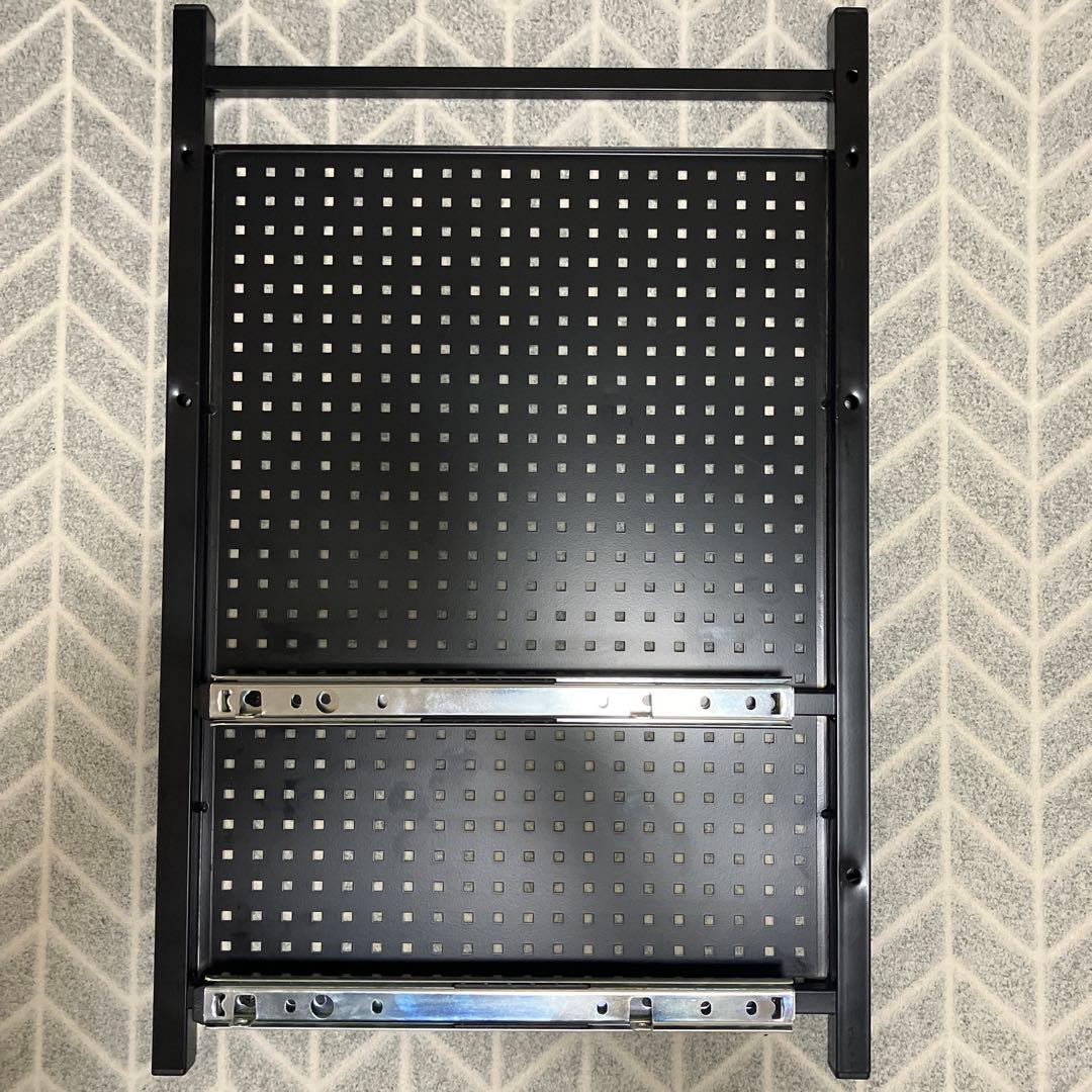 【美品】BHS-380G-BK Bauhutteゲーム機収納ラック