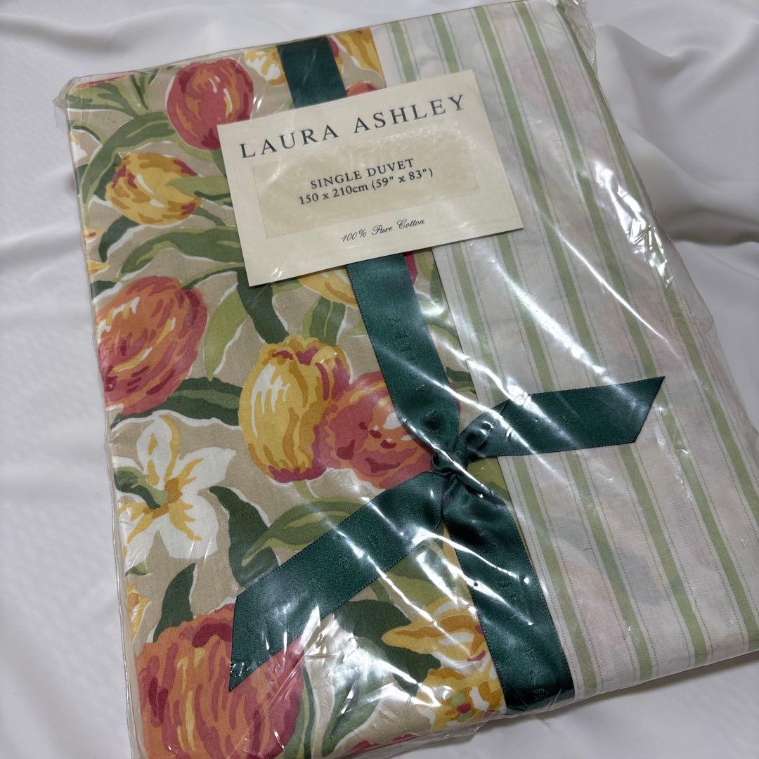 LAURA ASHLEY ローラアシュレイ　デュべカバー&ピローケース　未使用