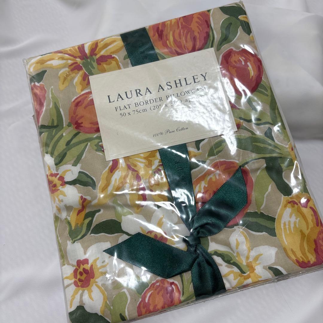 LAURA ASHLEY ローラアシュレイ　デュべカバー&ピローケース　未使用