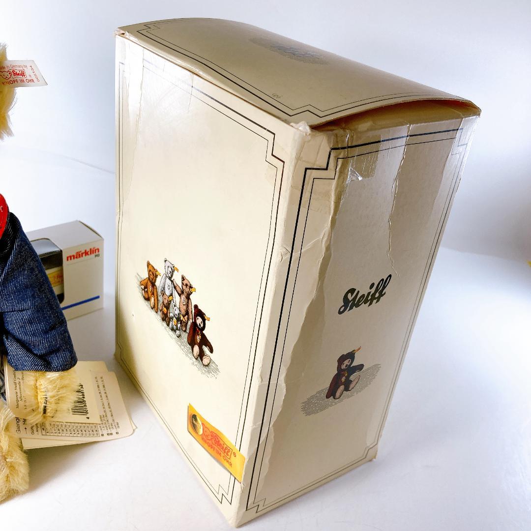 シュタイフ メルクリン USA限定 500体　テディベア・貨物車　|1862|☆