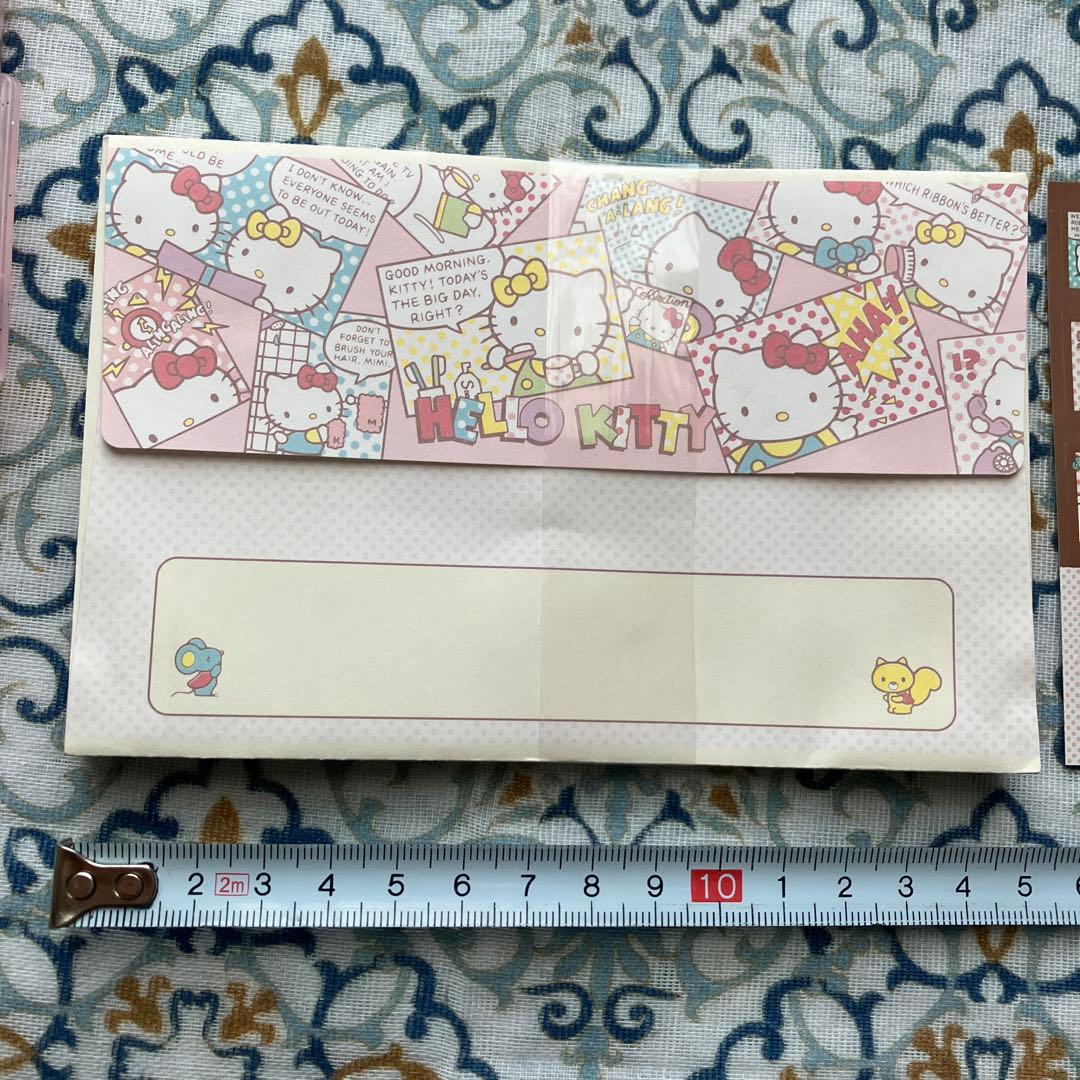 希少 サンリオ ハローキティ レトロ ケース入りレターセット・コミック