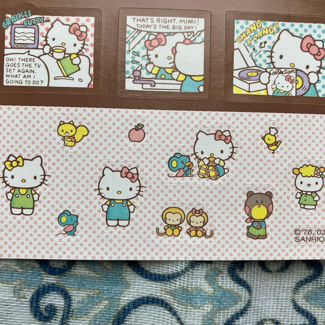 希少 サンリオ ハローキティ レトロ ケース入りレターセット・コミック