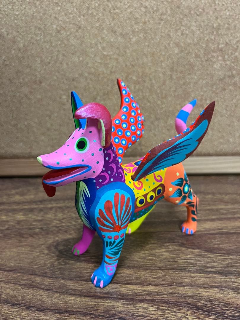 メキシコ伝統工芸 アレブリヘ 犬 ダンテ