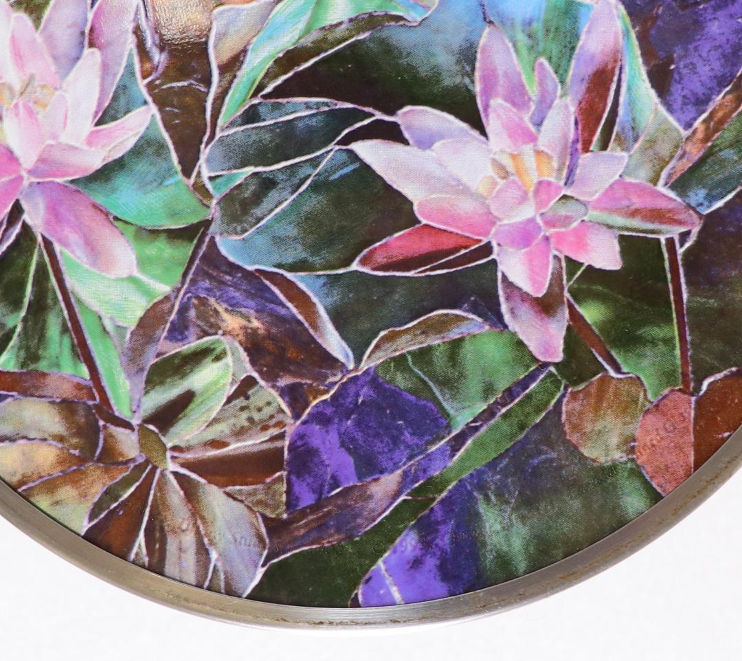 ティファニー スタジオ 睡蓮 ヴィンテージ ステンドグラス カナダ トロント社