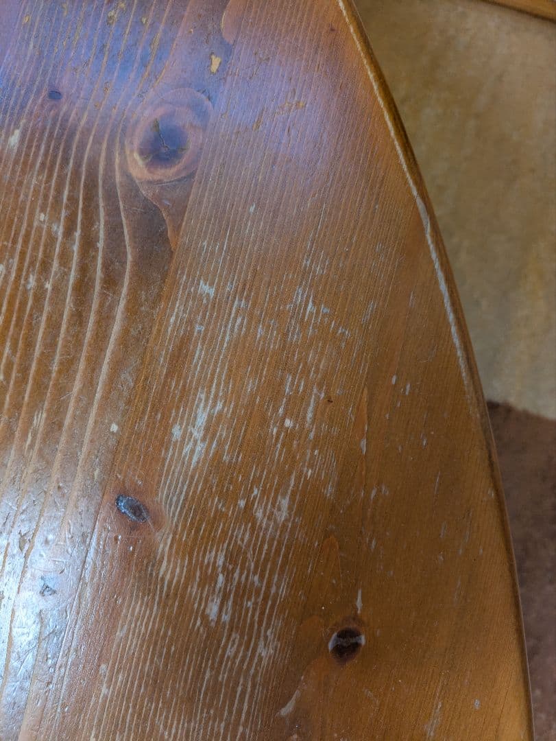 レア商品！直径150センチ！円形木製座卓・Bigちゃぶ台