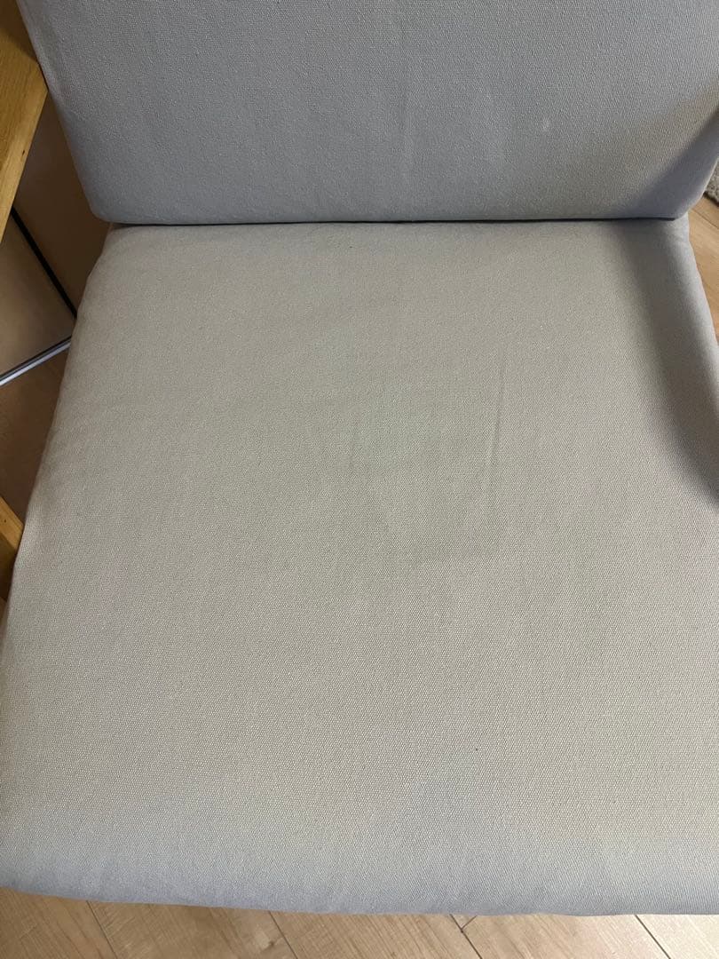 ※〜7日週末限定【超美品】無印オーク材 ソファチェア