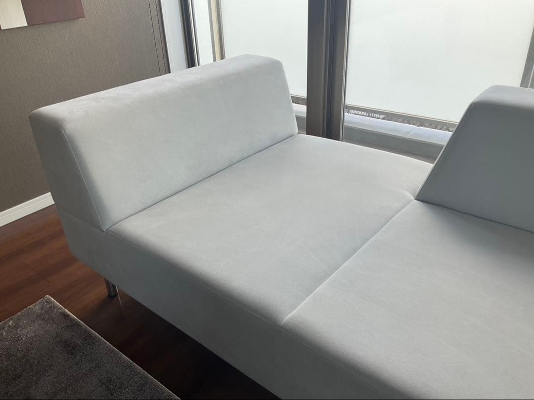 【2026年1月購入／美品】フランネルソファPIVO 2人掛け(定価23万円)