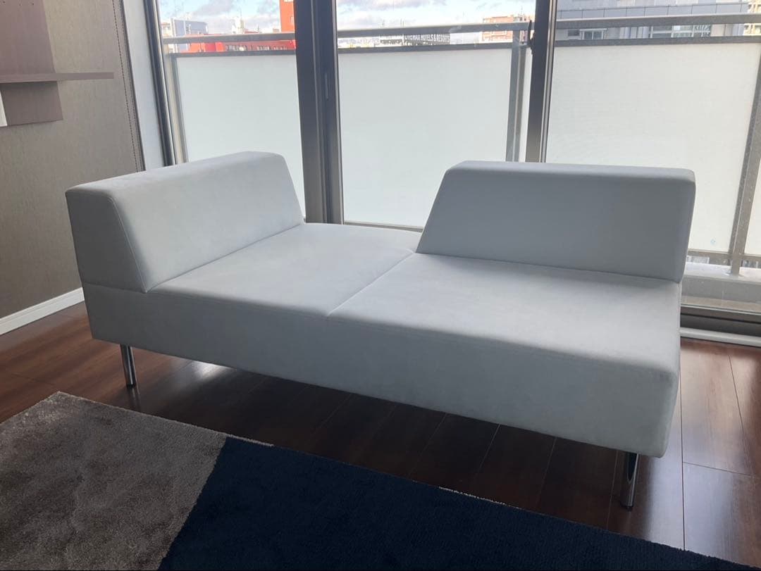 【2026年1月購入／美品】フランネルソファPIVO 2人掛け(定価23万円)