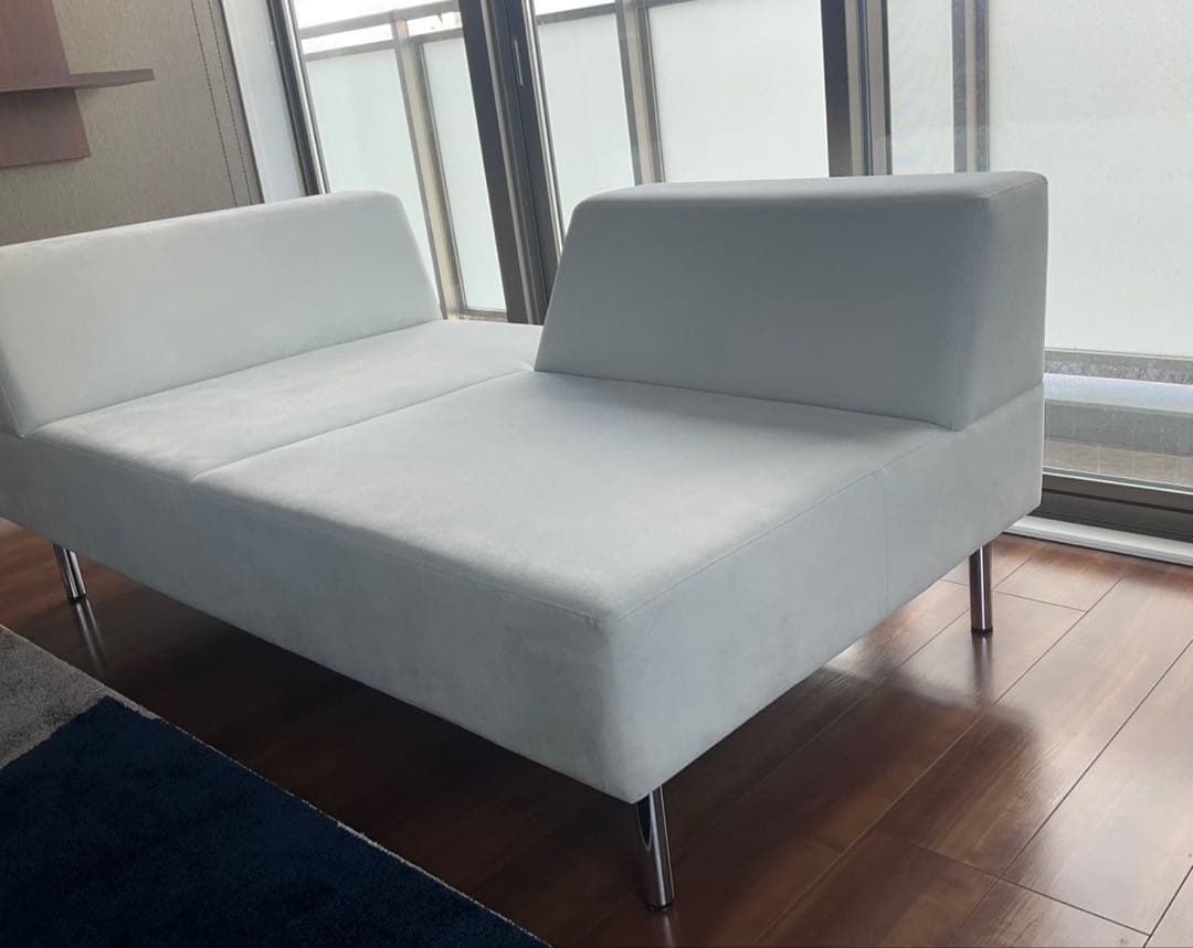 【2026年1月購入／美品】フランネルソファPIVO 2人掛け(定価23万円)