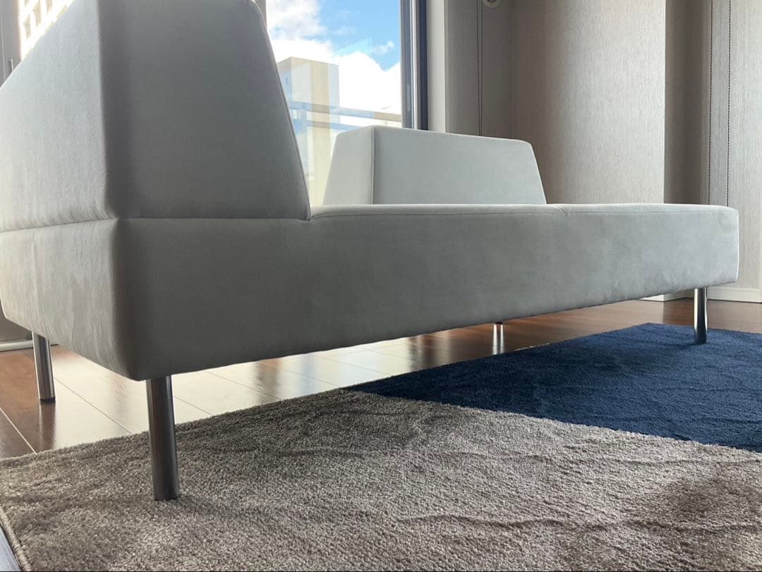 【2026年1月購入／美品】フランネルソファPIVO 2人掛け(定価23万円)