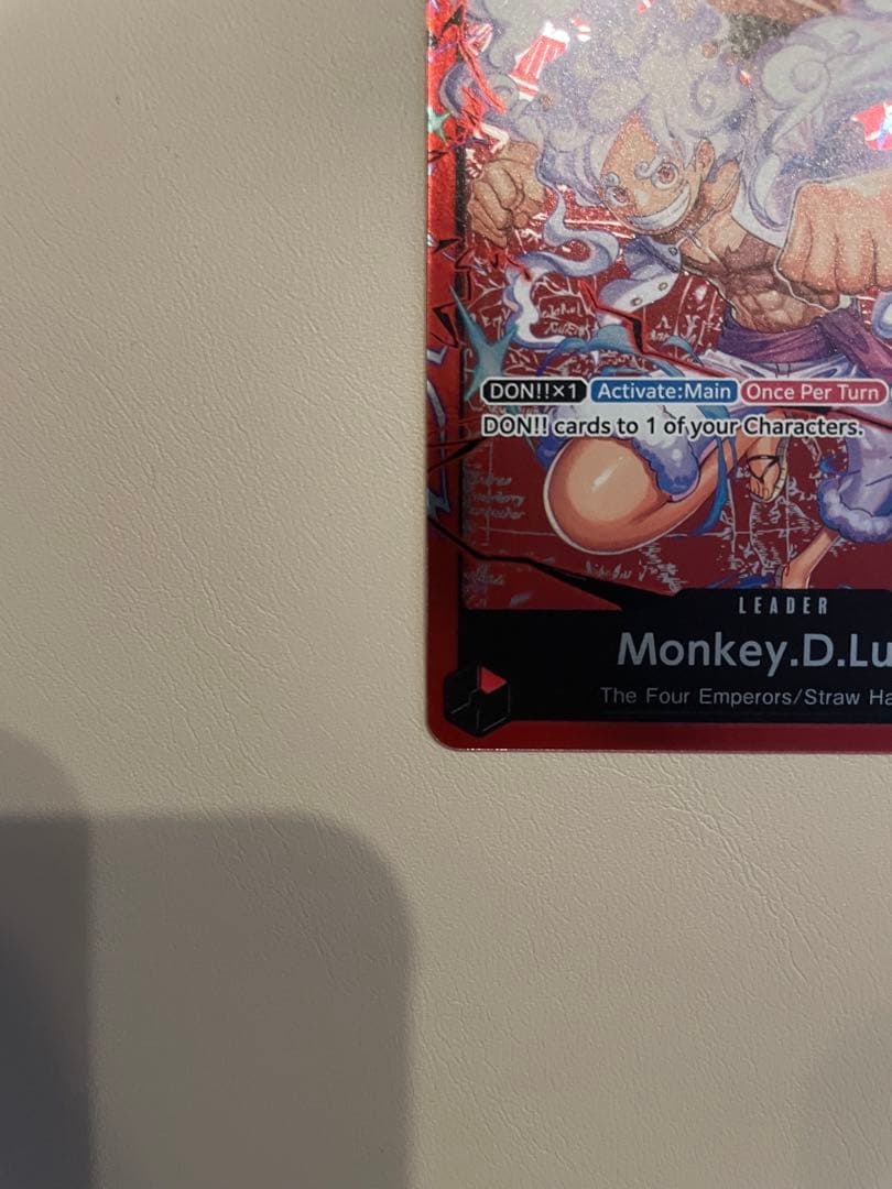 英語版ワンピース カードゲーム Monkey.D.Luffy リーダー - メルカリ