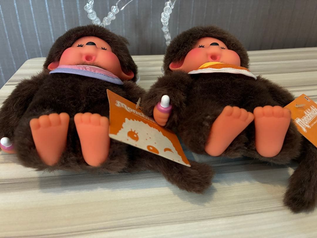 2014年モンチッチプライズ 非売品 タグ付き 男の子 女の子 セキグチ