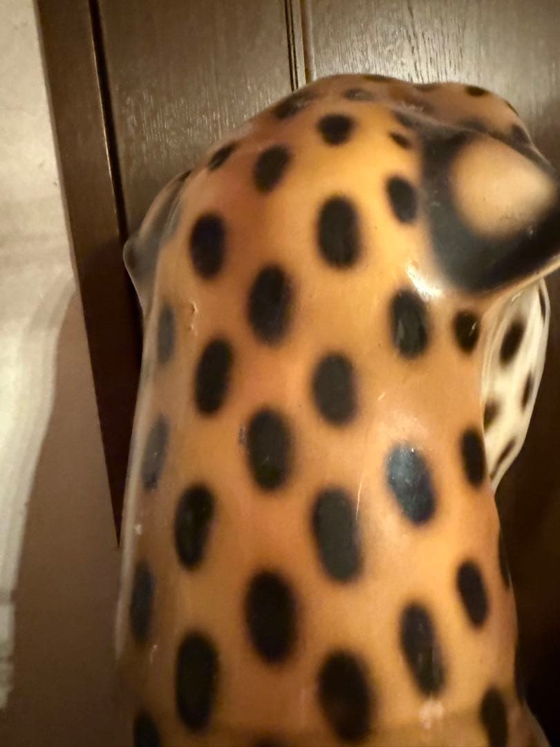 とら　タイガー　陶器　置物