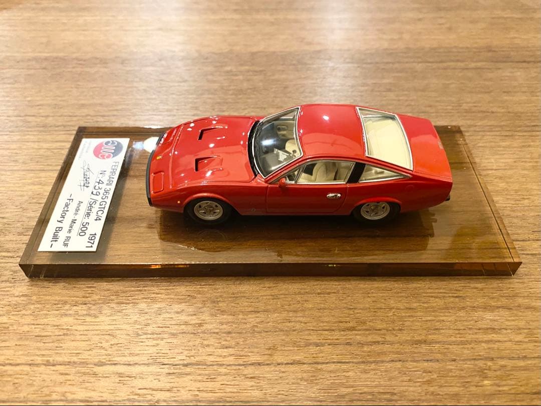 中古品 希少！1/43 AMR フェラーリ 365GTC/4 レッド