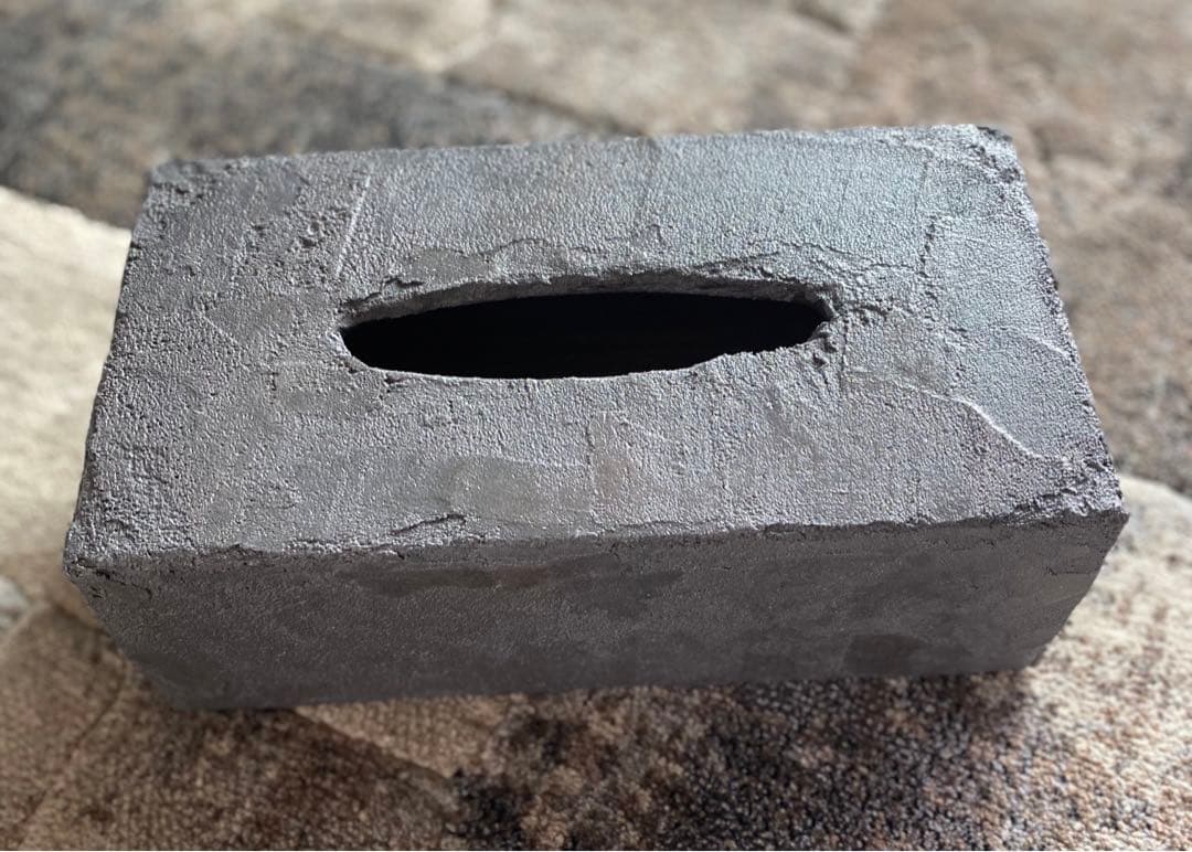 高級　モールテックス　ティッシュケース