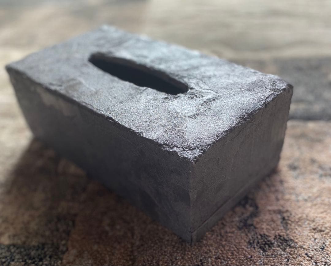 高級　モールテックス　ティッシュケース