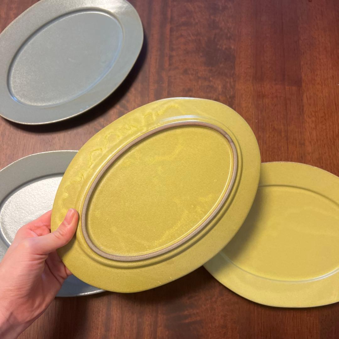 ACTUS オーバル皿4枚セット