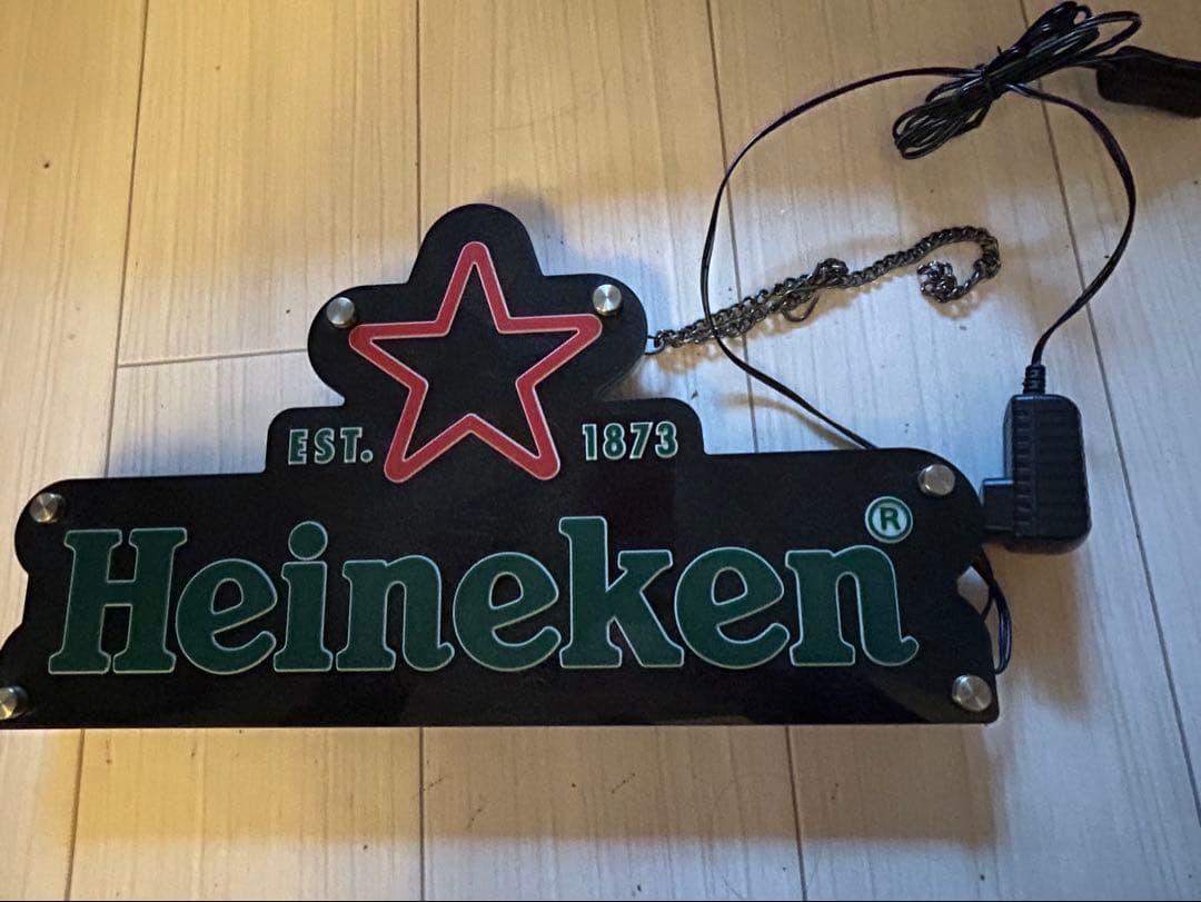 Heineken ネオン看板 EST. 1873