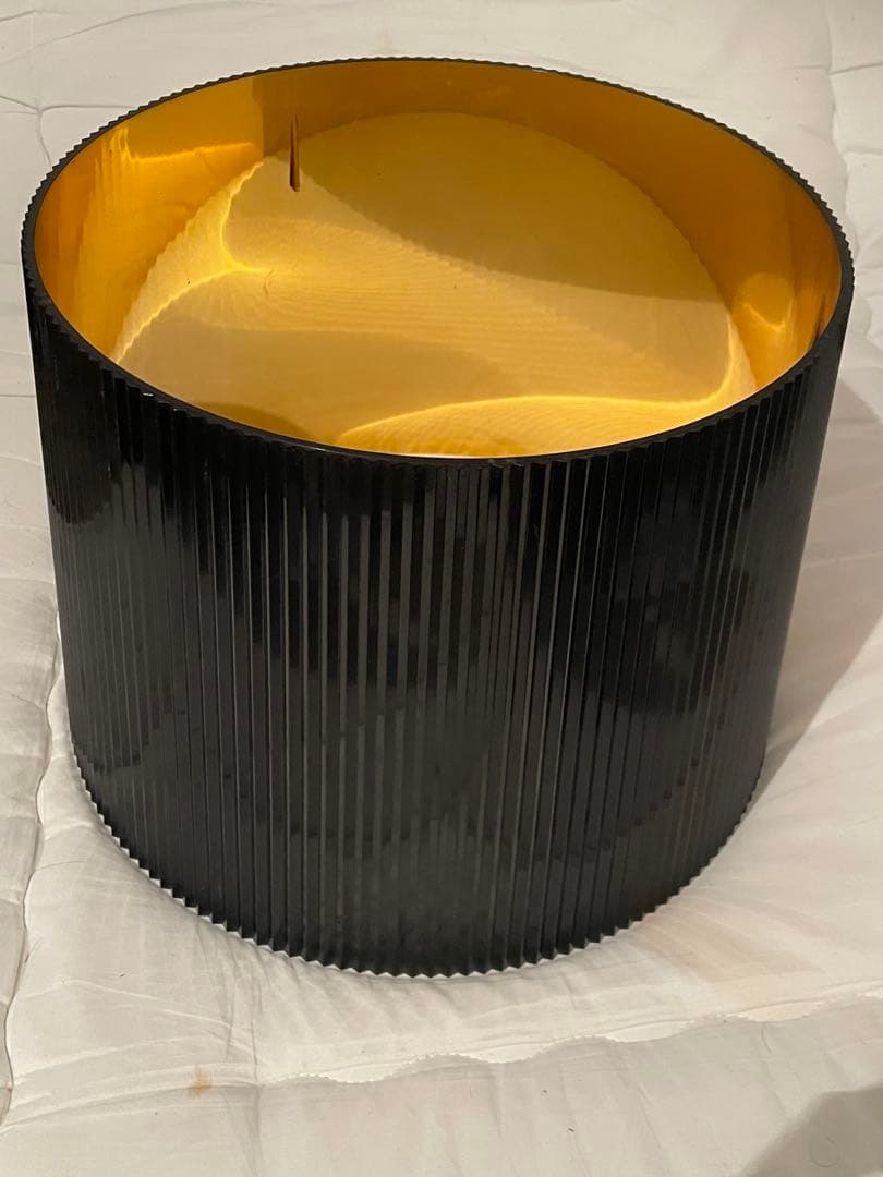 Kartell GE 黒ゴールド　made in italy