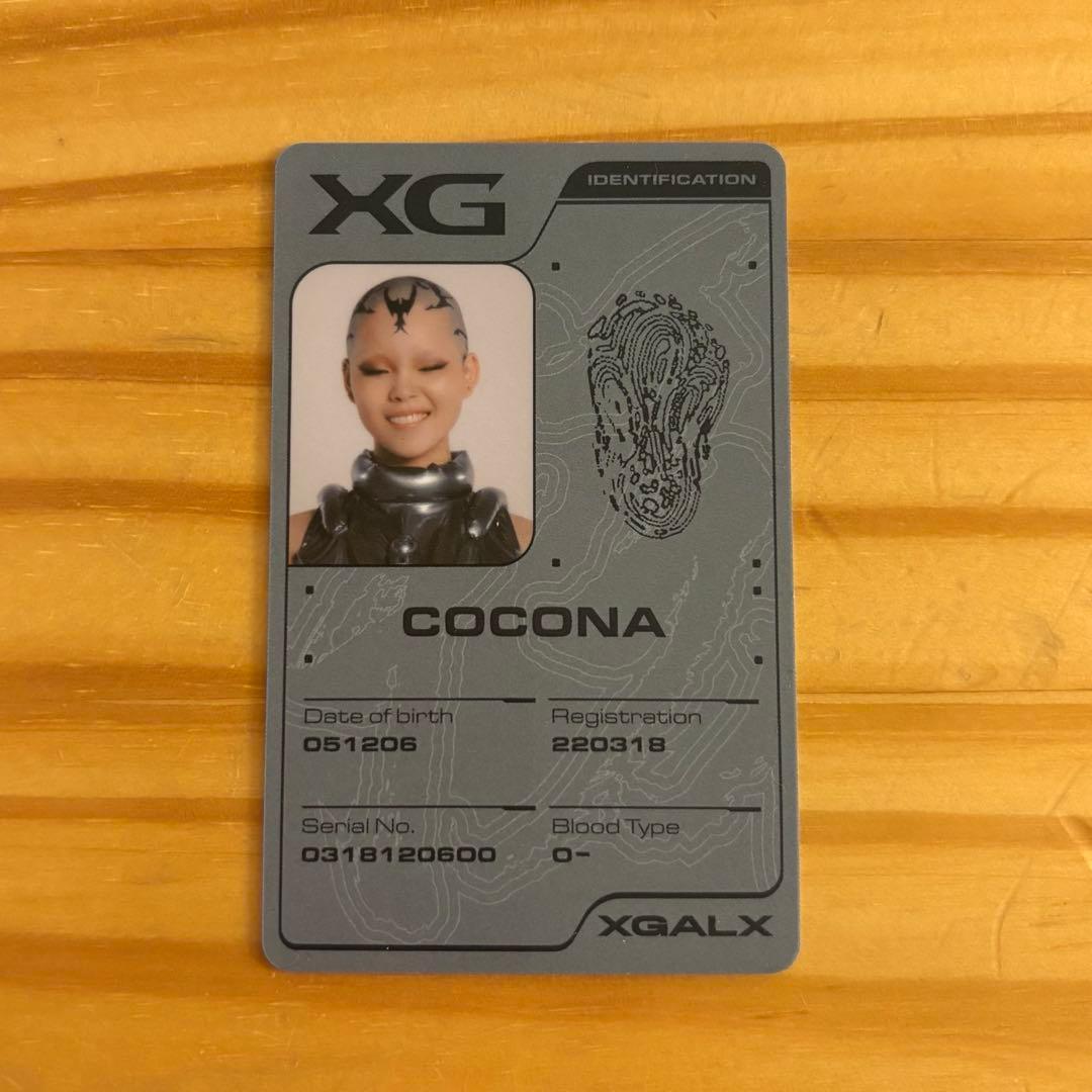 XG THE CORE -核 XG ver 封入 限定特典 IDカード ココナ - メルカリ