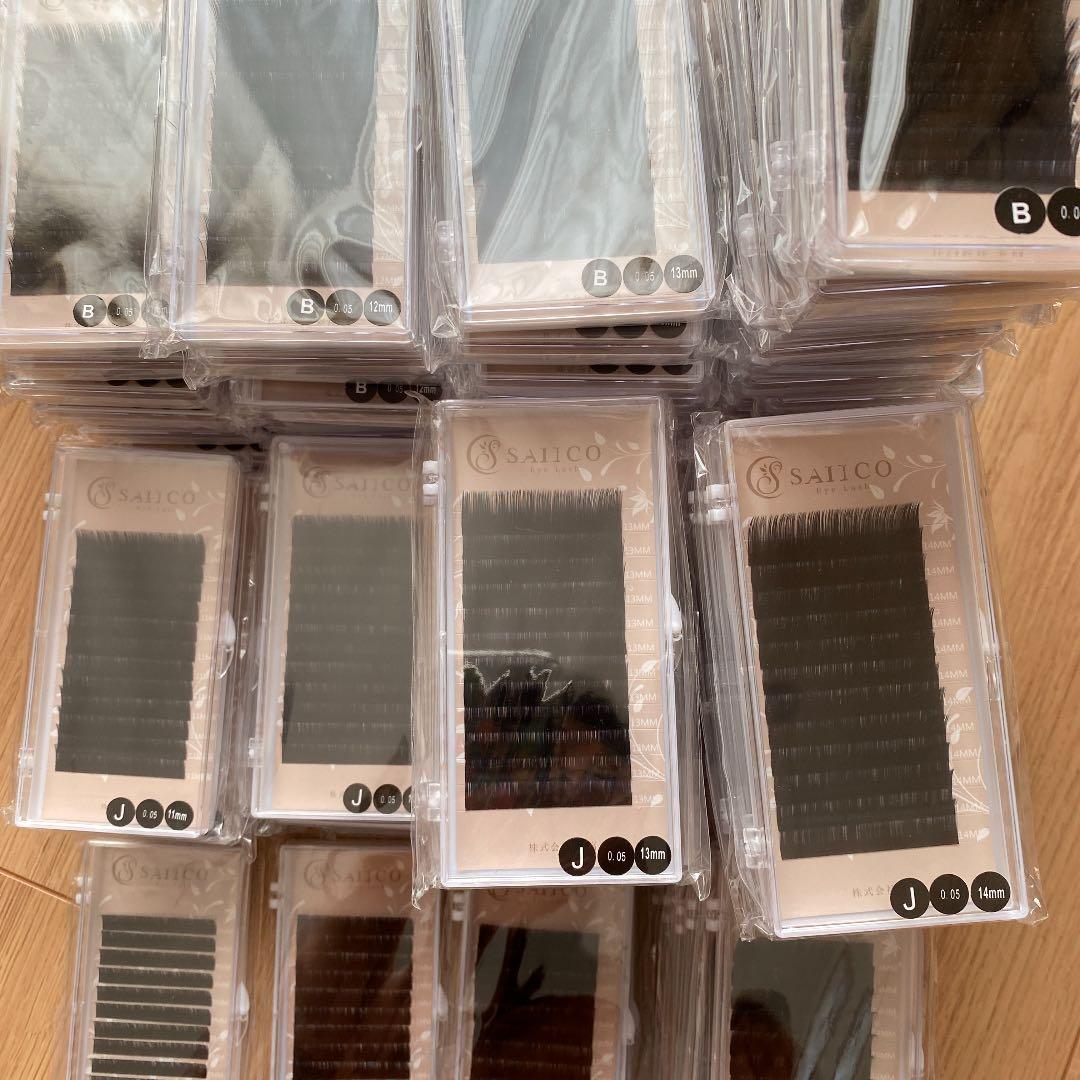 マツエク　0.05 Cカール　Ｂカール　Jカール