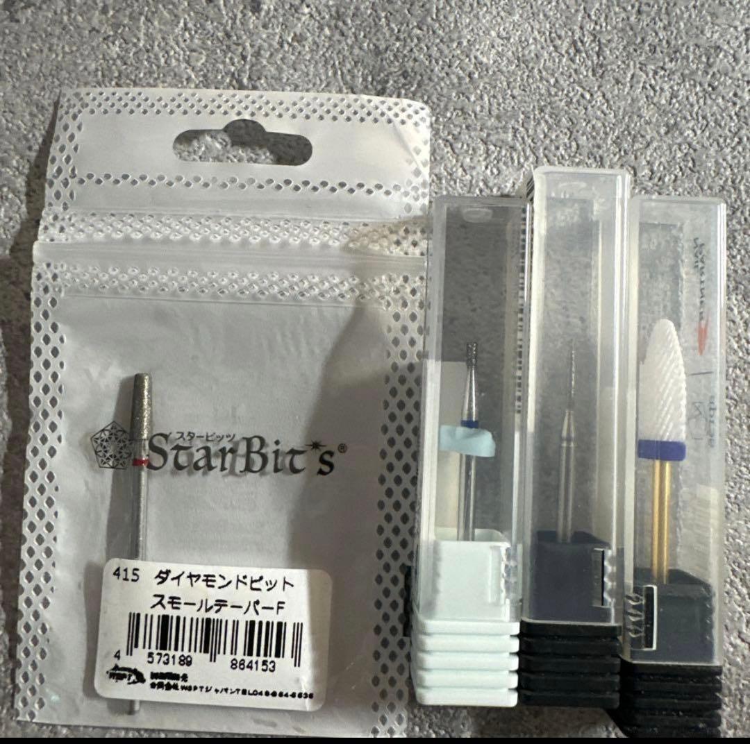 ROBO ネイルマシン 35000rpm 新品ビットセット