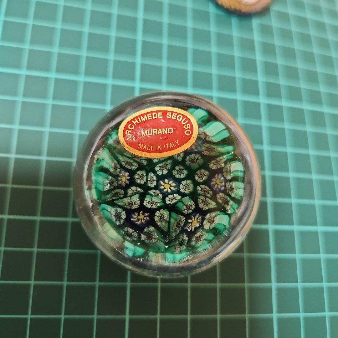 友*美様 SEGUSO 他 ベネチアンガラス ペーパーウエイト murano ミ