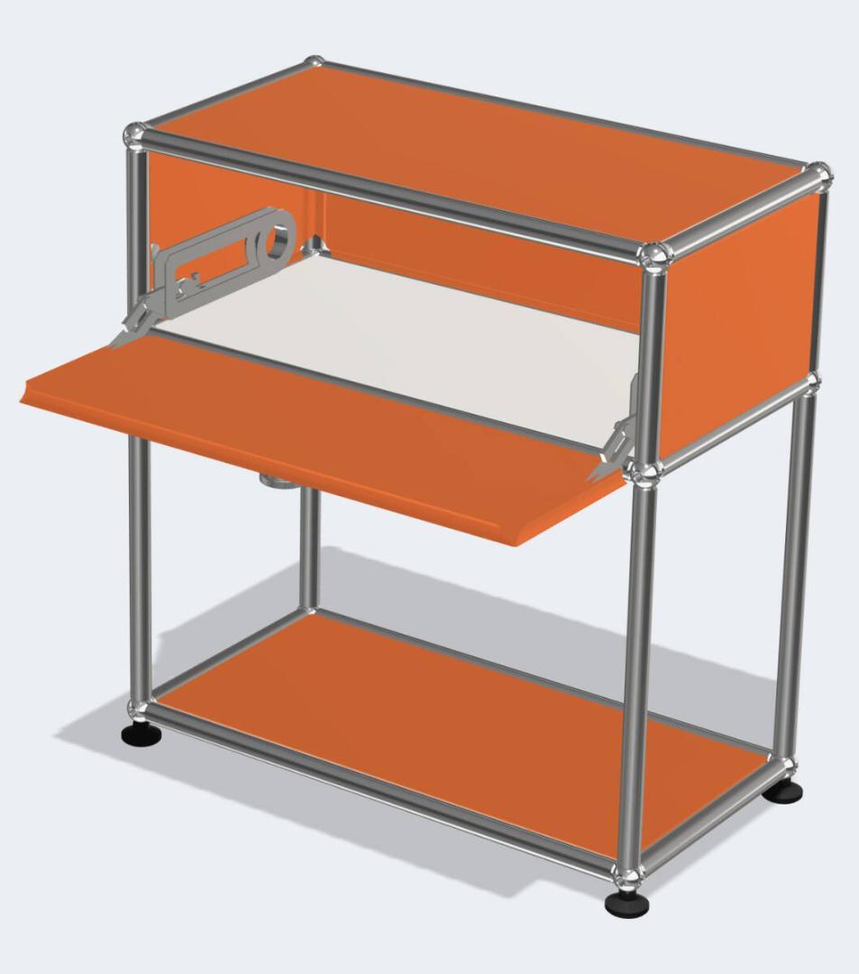 USMハラー サイドボード ドロップダウンドア