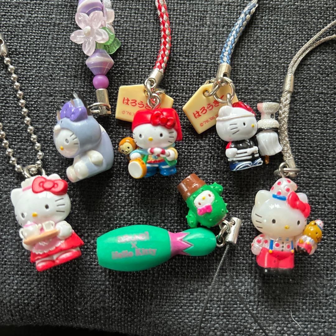 タ*シ様 希少 レア ご当地 キティ キーホルダー ストラップ ハロー