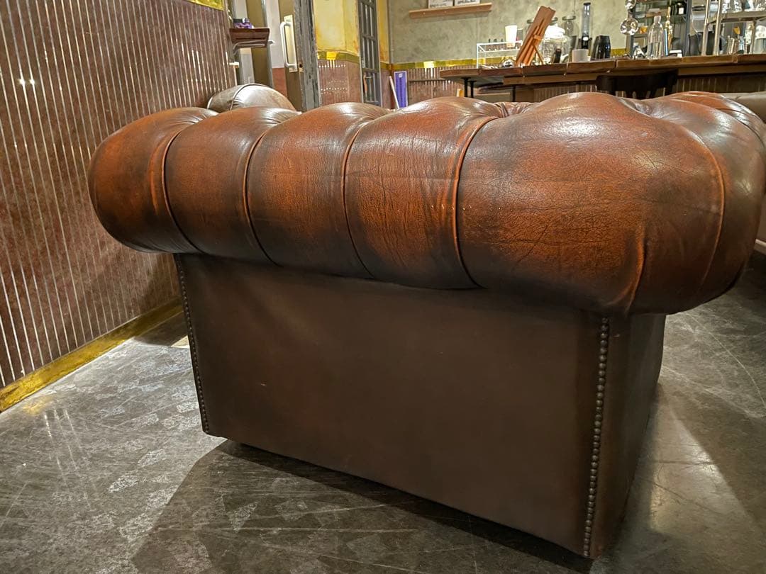 チェスターフィールド　1人掛けソファ