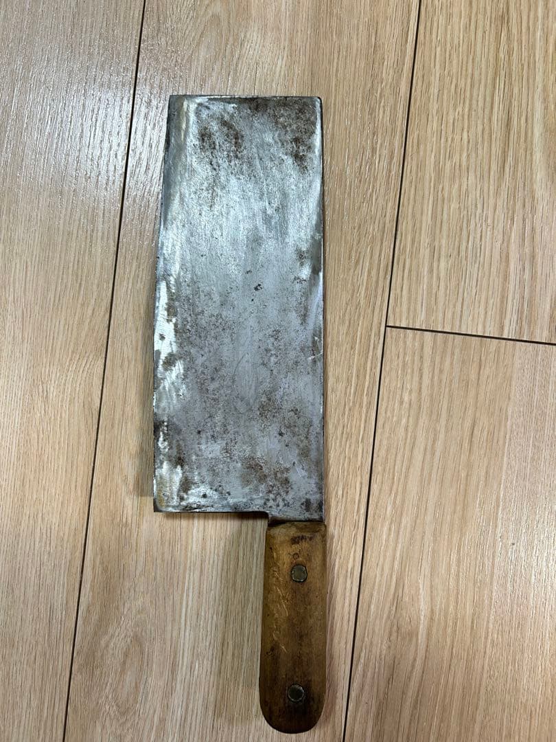 中華包丁 杉本7号 木製ハンドル