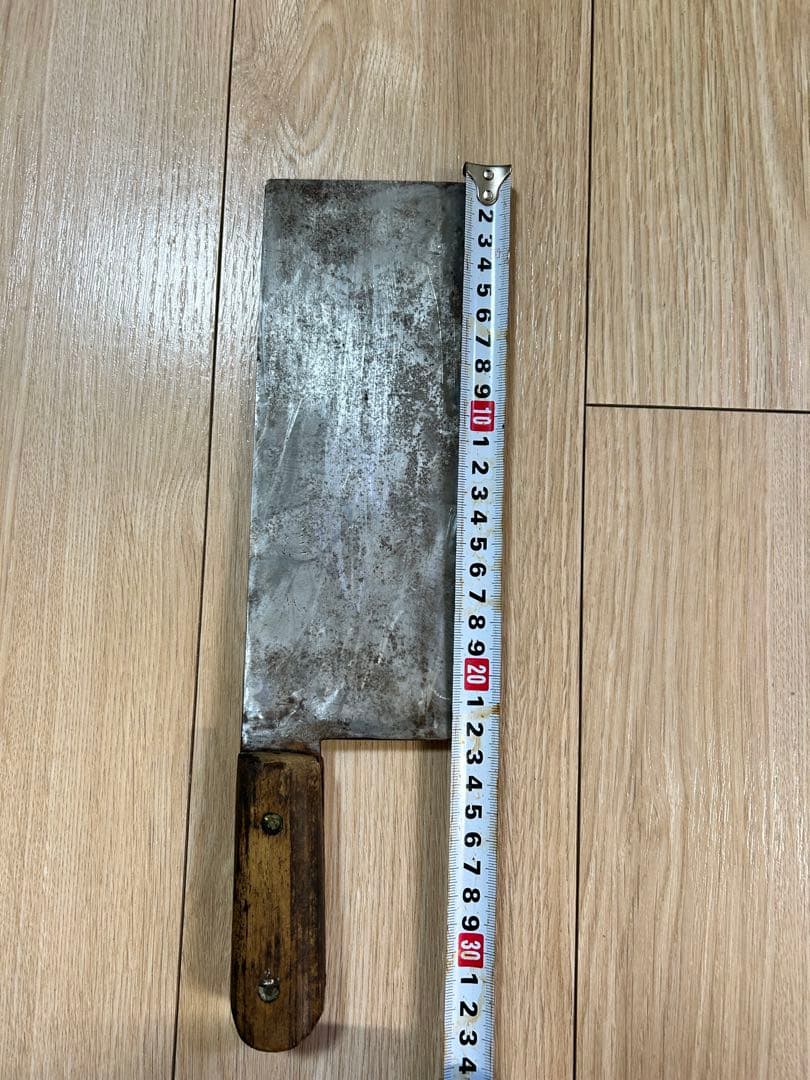 中華包丁 杉本7号 木製ハンドル