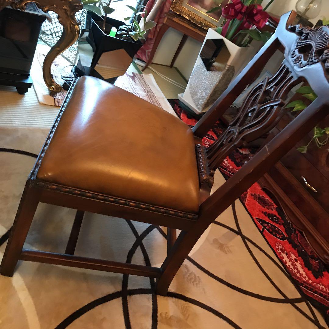 vintage レザーチェア