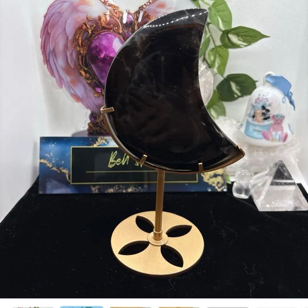 モリオンBIG月♡♡虹入り♡♡No.2149