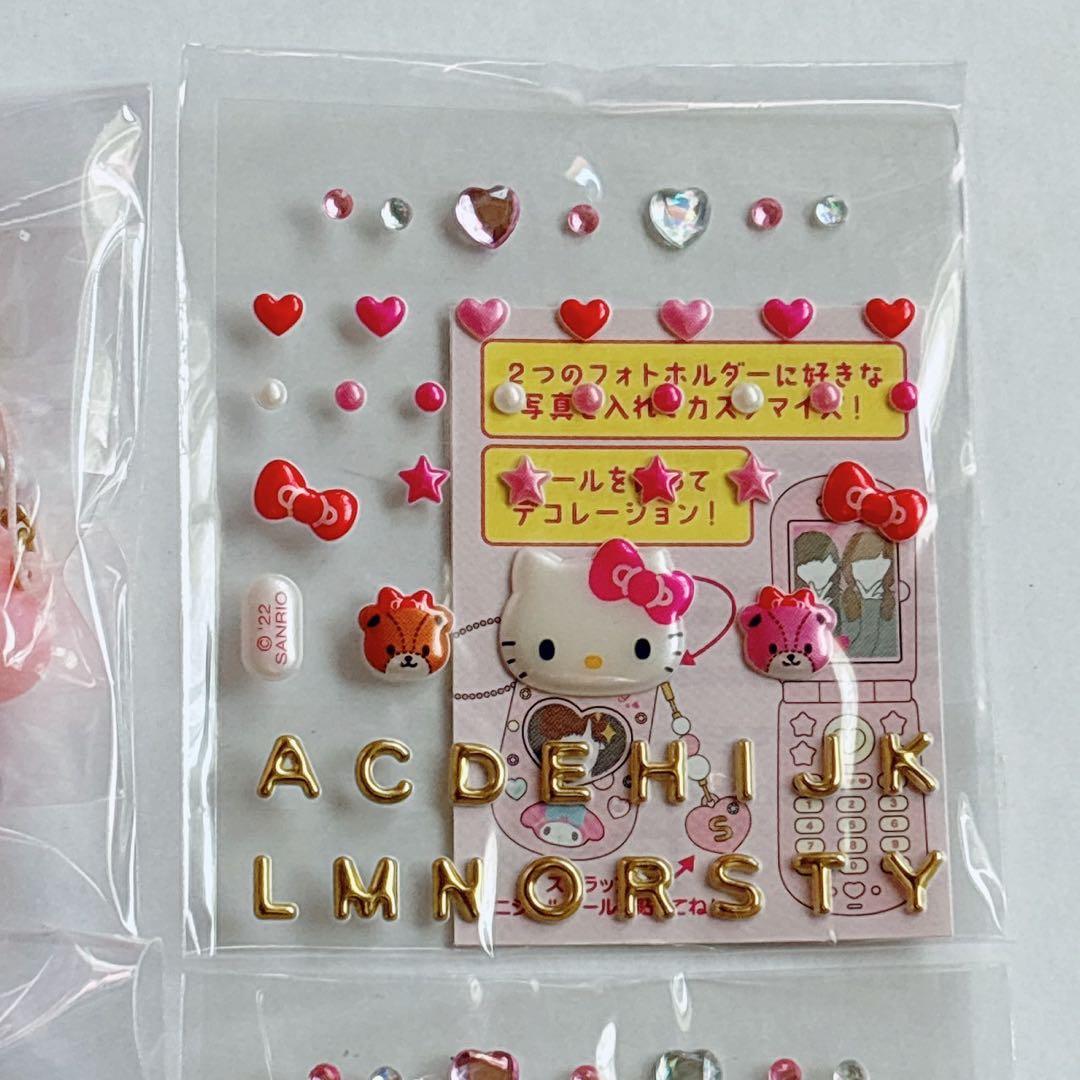 ♡ キティ マイメロ えらんで ガラケーフォトホルダー ミニチュア 推し