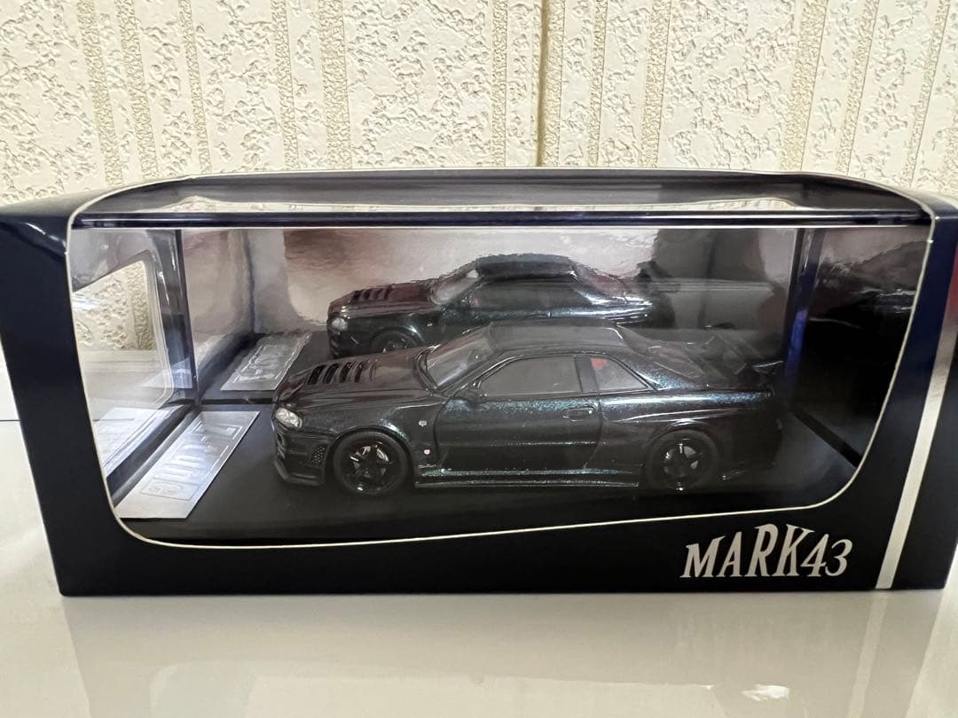 1/43 mark43 スカイライン gt-r bnr34 z Tune ニスモ