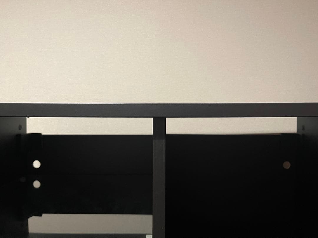 IKEA ブリムネス　黒いガラス扉付きキャビネット　値下げしました