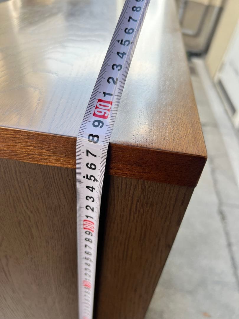 A745♠️アンティーク木製サイドボード リビングボード 飾り棚