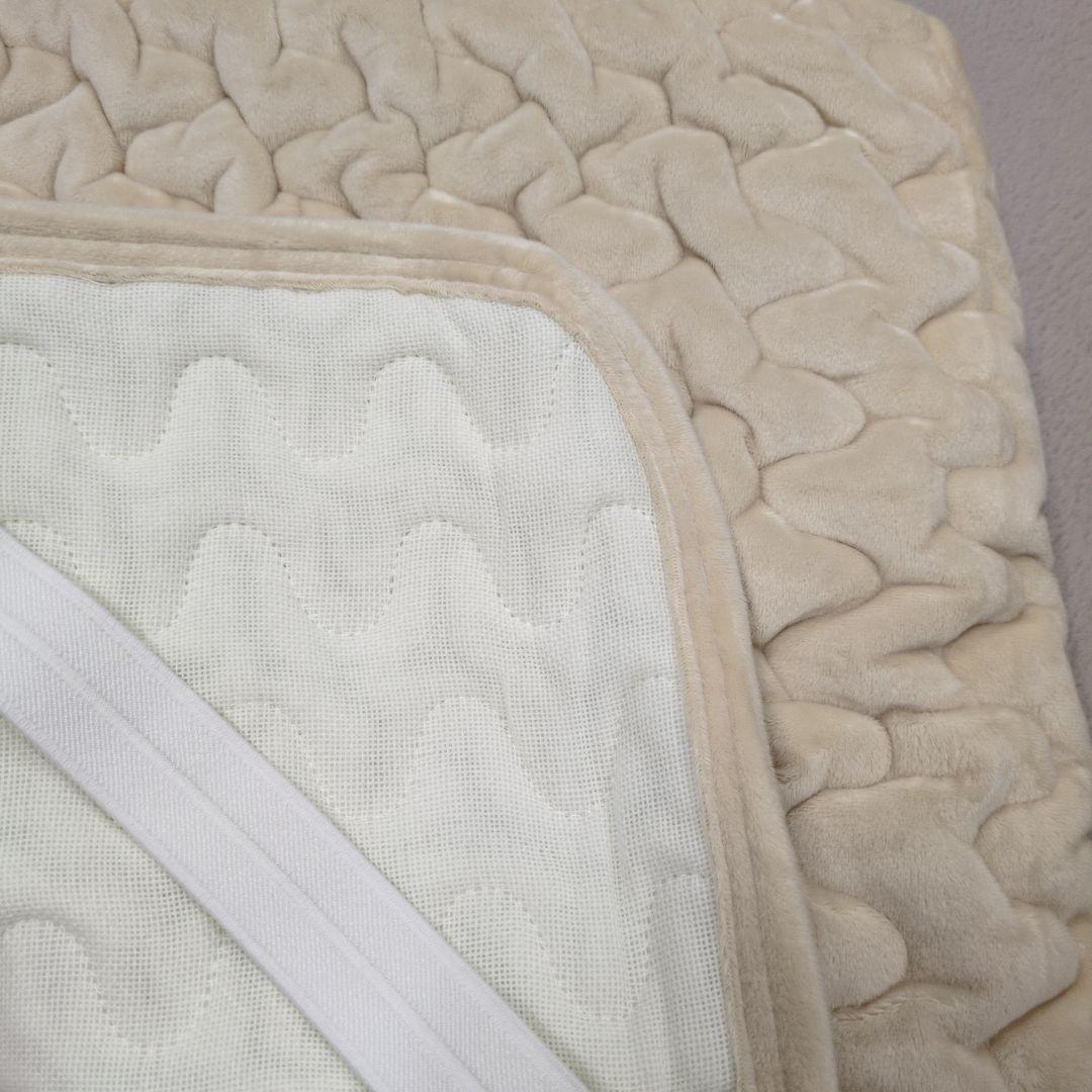 あったか敷きパッド遠赤綿入ポコポコキルトシングル＋セミダブル　ひなひな様