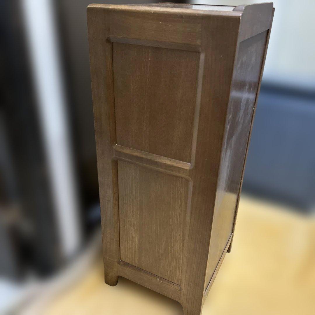 karimoku カリモク 電話台 キャビネット 木製 サイドチェスト 中古