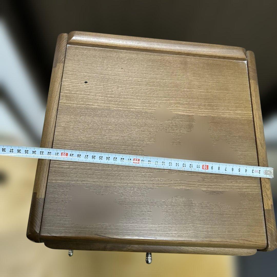 karimoku カリモク 電話台 キャビネット 木製 サイドチェスト 中古