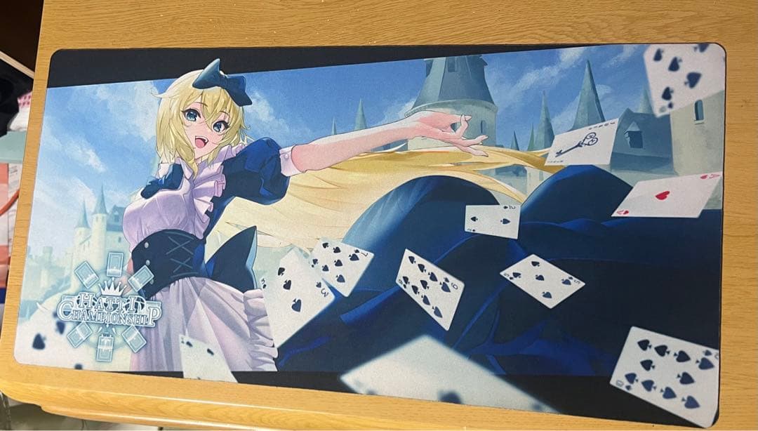 はっちcs アリスプレイマット 使用済み はっちCS プレイマット はっち