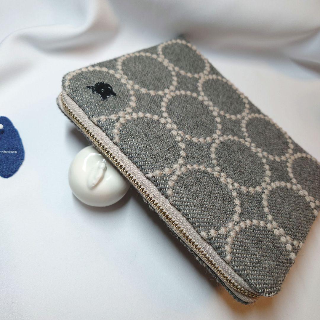 ✿11/25完成 よっつ様確認用✿長財布 モノグラムクロッチくん＆ミナペルホネン