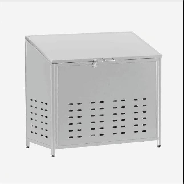 ゴミ箱 屋外 ゴミステション 大きい 組立式 横幅90cm ゴミ箱鋼280L