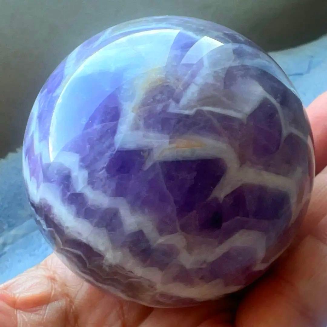 天然石　ドリームアメジスト　スフィア 高品質