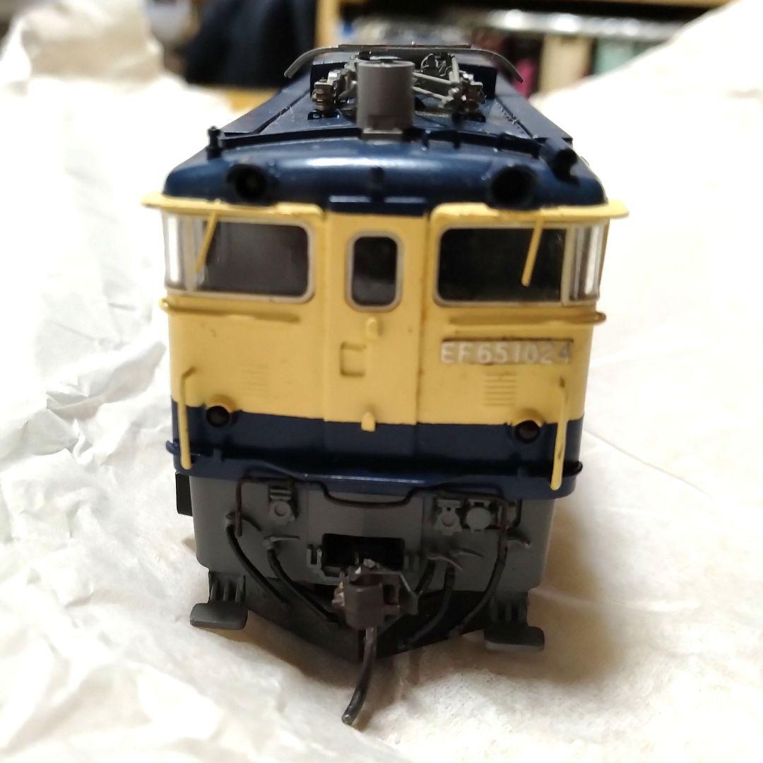 天賞堂HOゲージEF65形1000番台ブルートレイン牽引電気機関車 ブラス