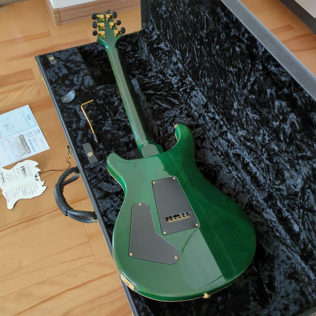 PRS Custom 24 グリーン エレキギター artist package - メルカリ